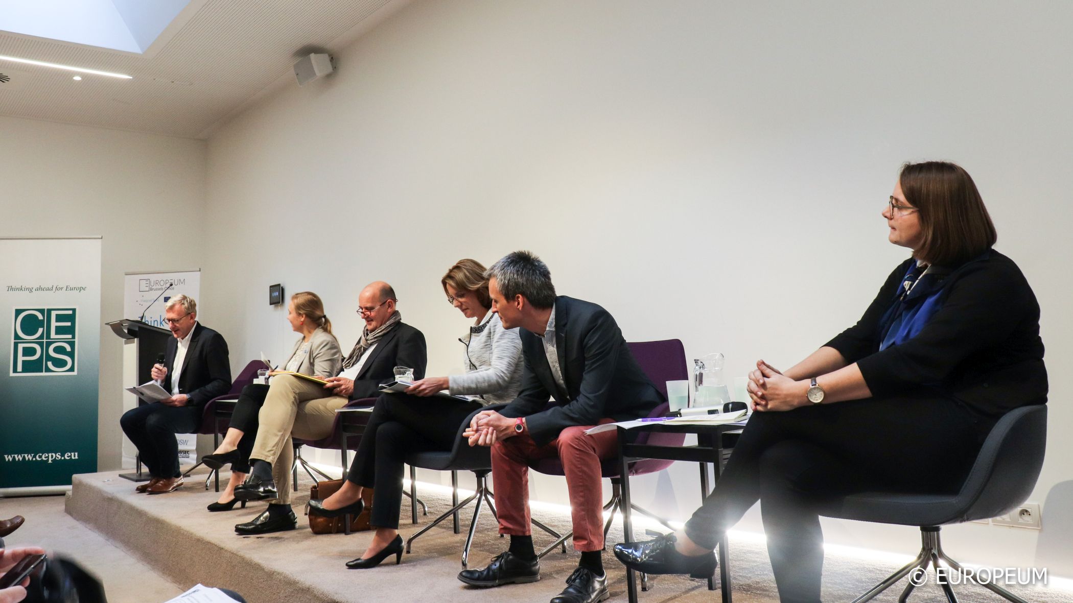 Image for Piret Kuusik took part of the panel at CEPS Brussels
