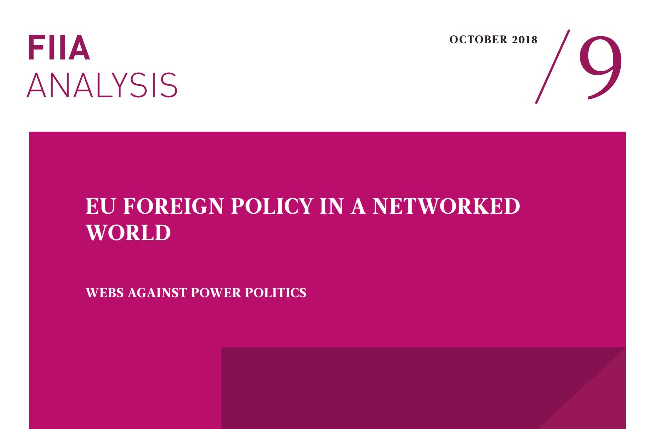 Image for EU Foreign Policy in a Networked World: Webs against power politics