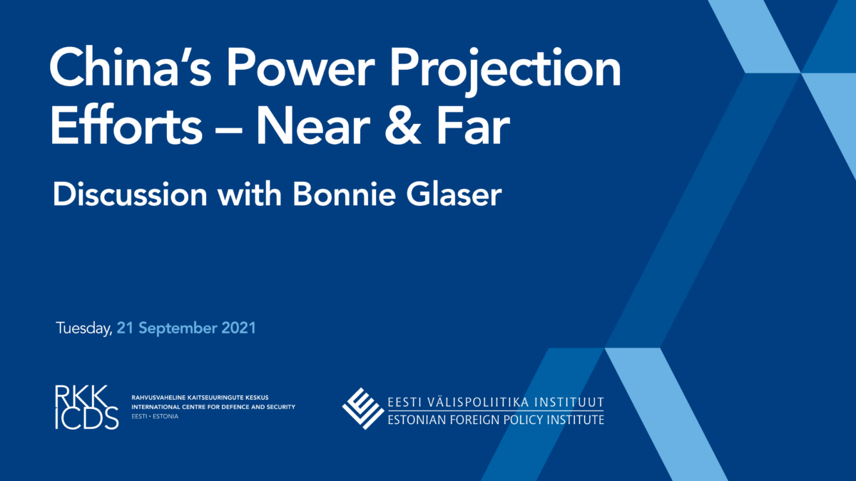 Image for Watch Now! Discussion with Bonnie Glaser: China’s Power Projection Efforts – Near & Far.