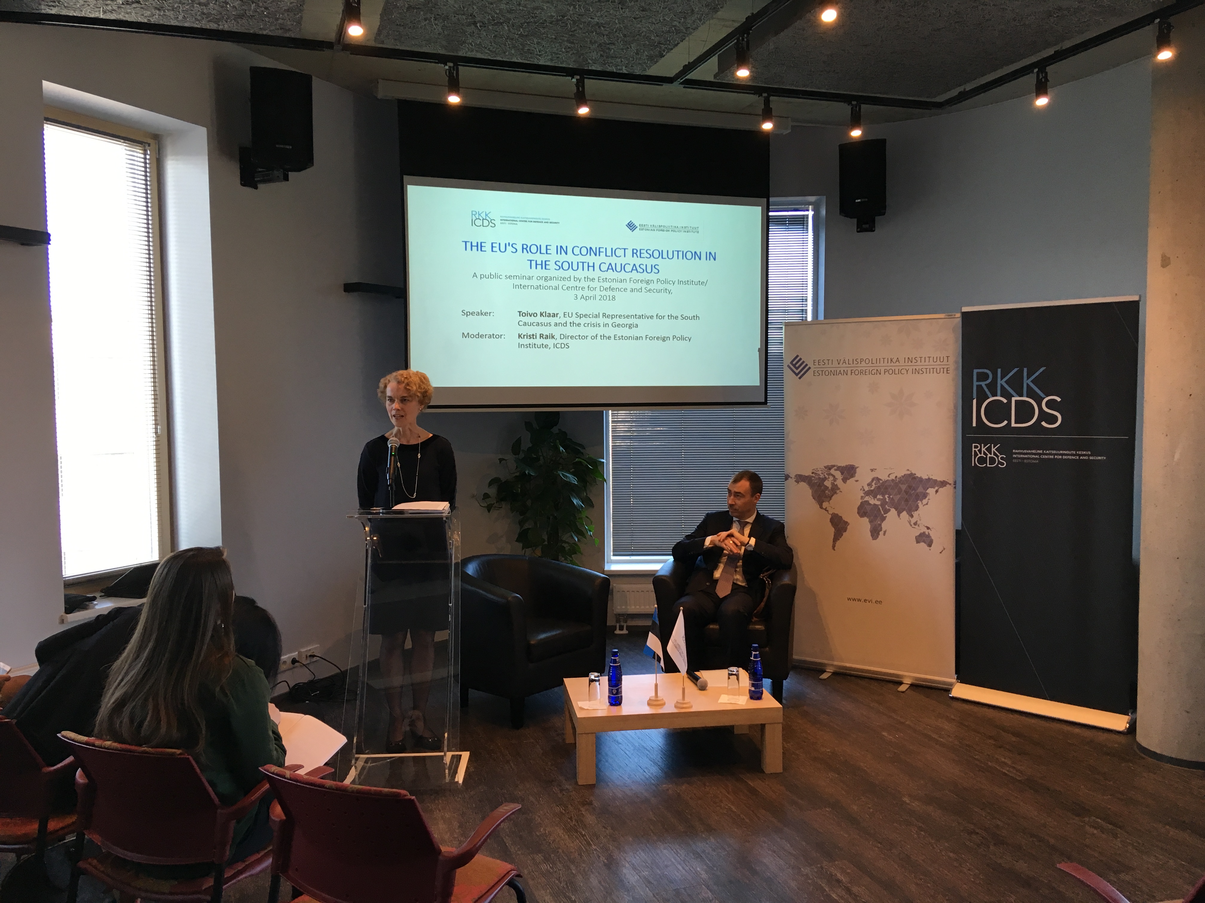 Image for Toivo Klaar visited Estonia Foreign Policy Institute at ICDS